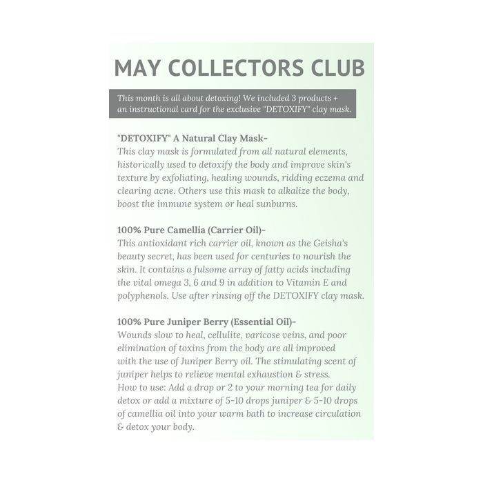 clay mask detoxifying kit - 1