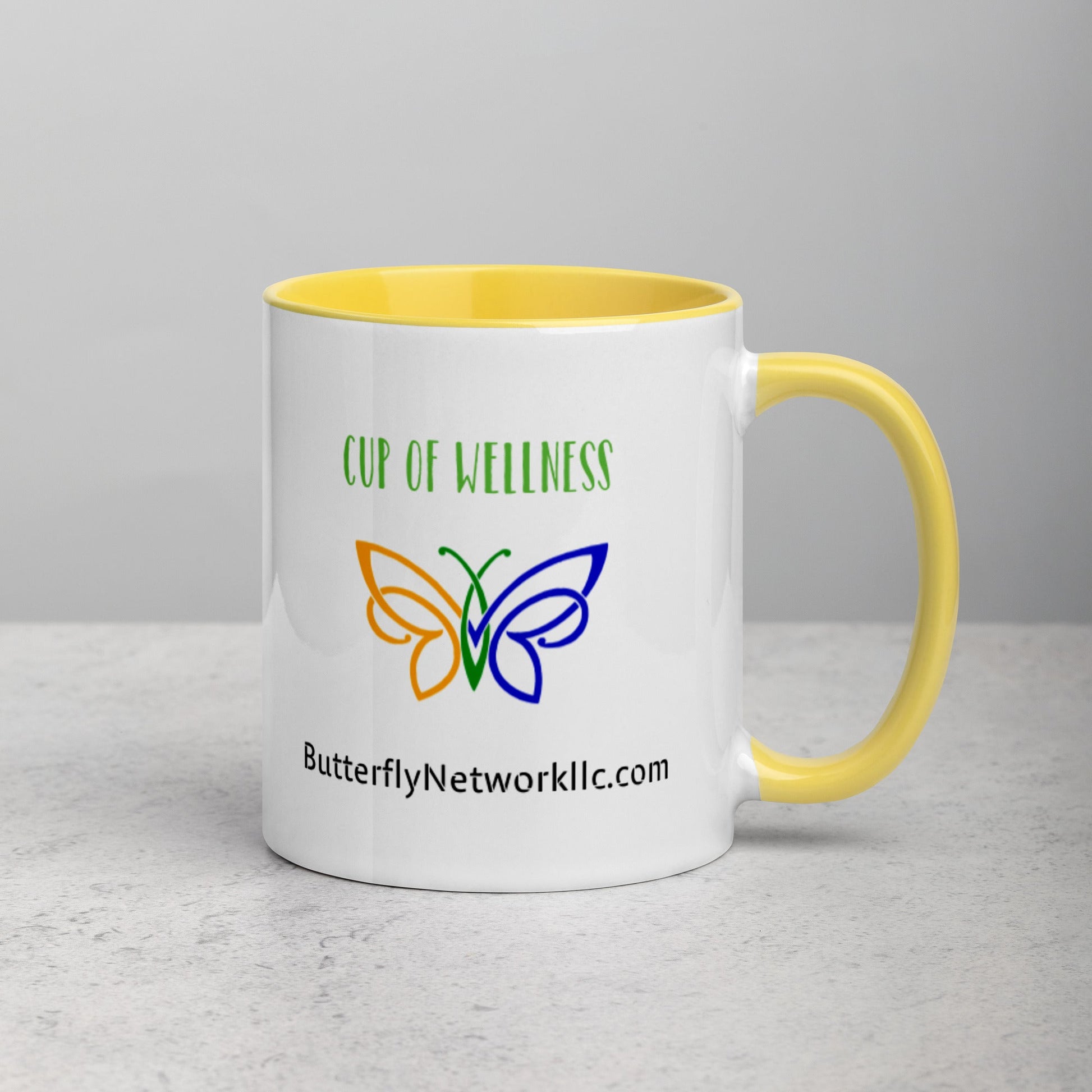 wellness affirmations yellow